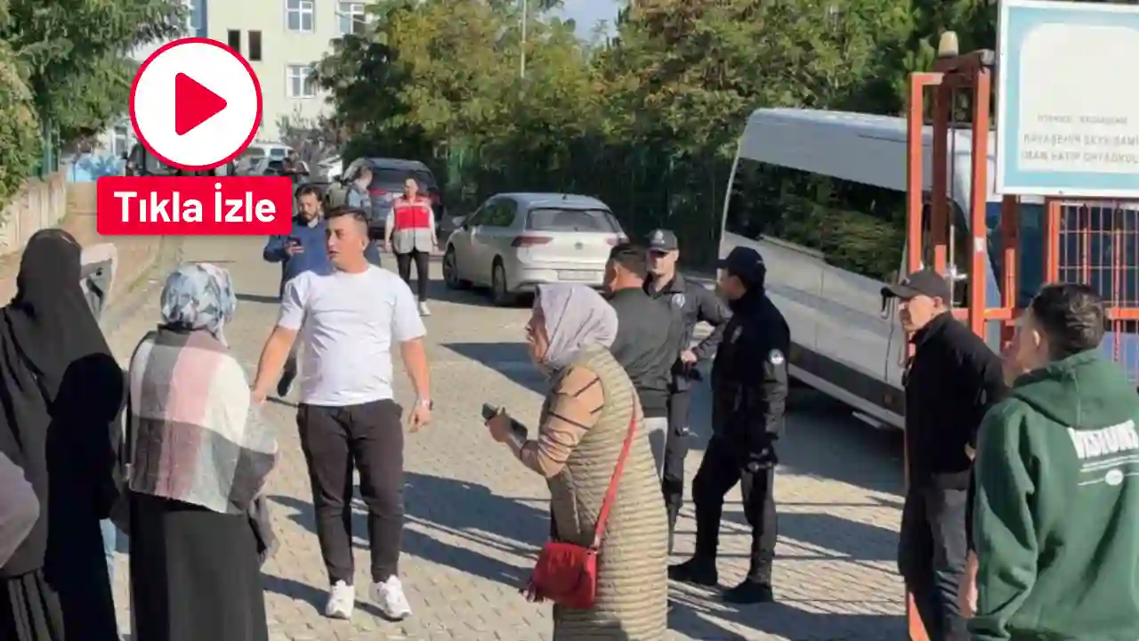 Başakşehir’de orta okulda bıçaklı saldırı