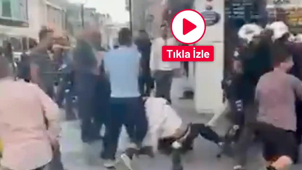 Gaziantep'te Karagöz Caddesi'nde İki Aile Birbirine Girdi: Cadde Savaş Alanına Döndü