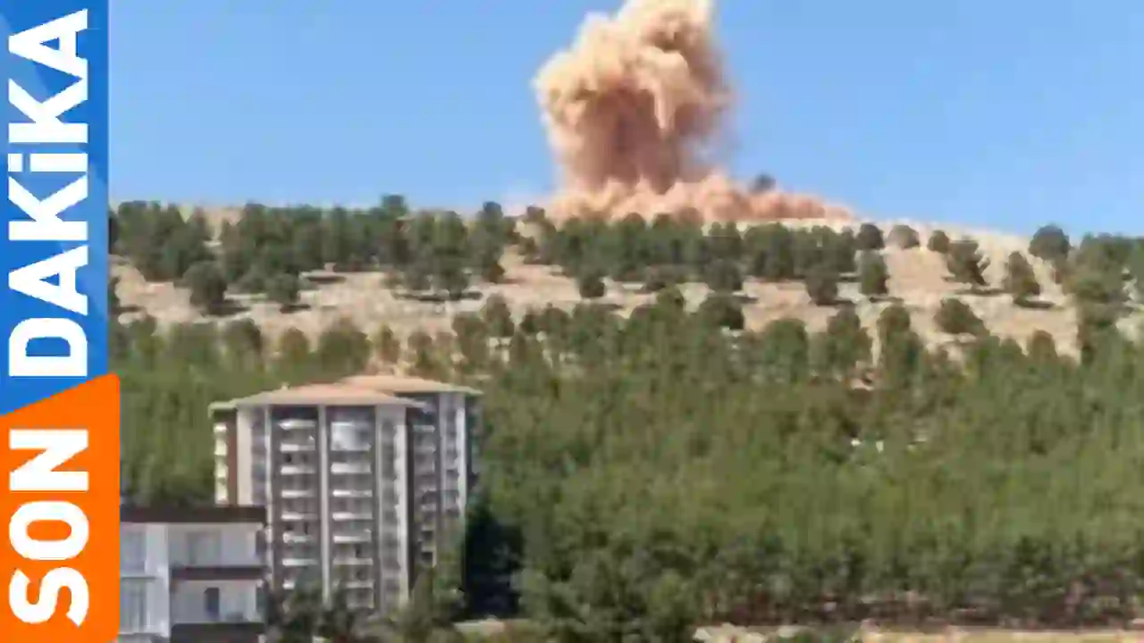 Gaziantep'te Mahallede Dev Patlama! Vatandaş Sokağa Döküldü!