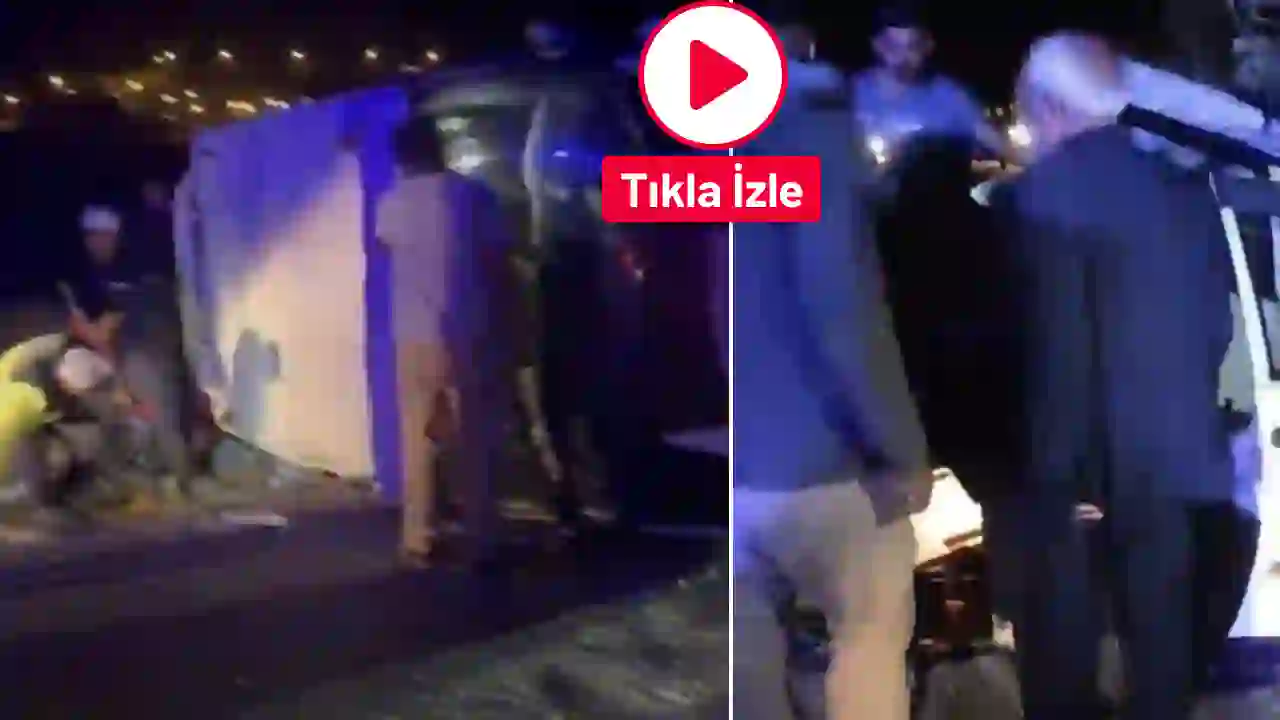 Gaziantep'te Otomobil ile Tarım İşçilerini Taşıyan Minibüs Çarpıştı: 1 Ölü, 7 Yaralı