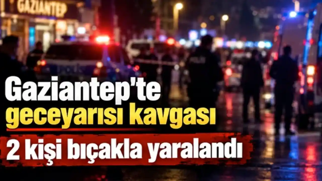 Şehitkamil'de İki Grup Birbirine Girdi: Yaralılar Var