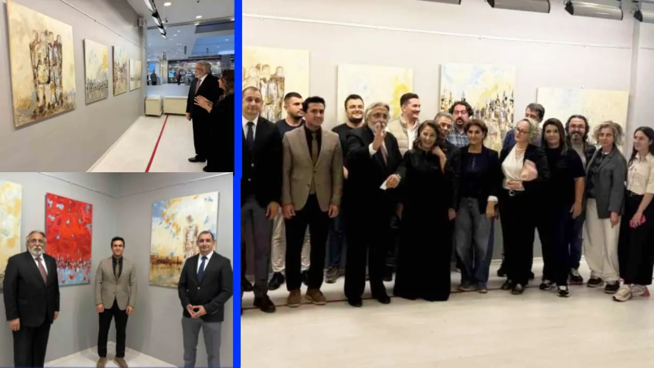 Ressam Ayla Erdoğ Çetin, SANKO Sanat Galerisi’nde sergi açtı
