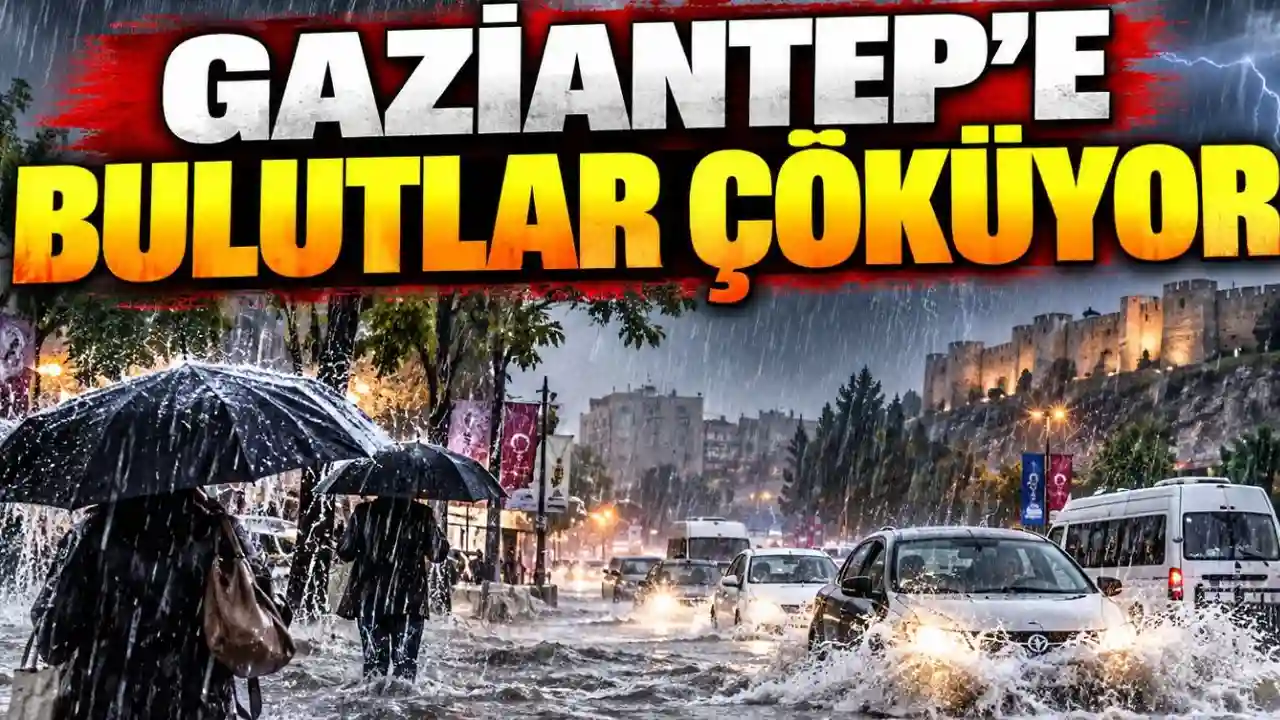 Meteoroloji’den Gaziantep ve Çevre İllere Acil Kodlu Uyarı