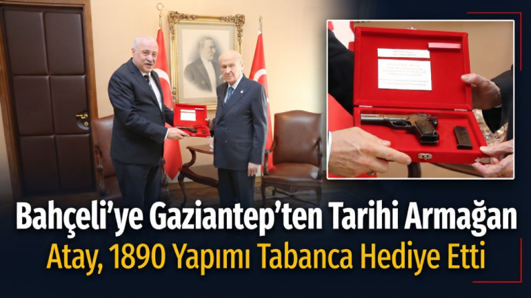 Sermet Atay'dan Devlet Bahçeli'ye 136 Yıllık Hediye