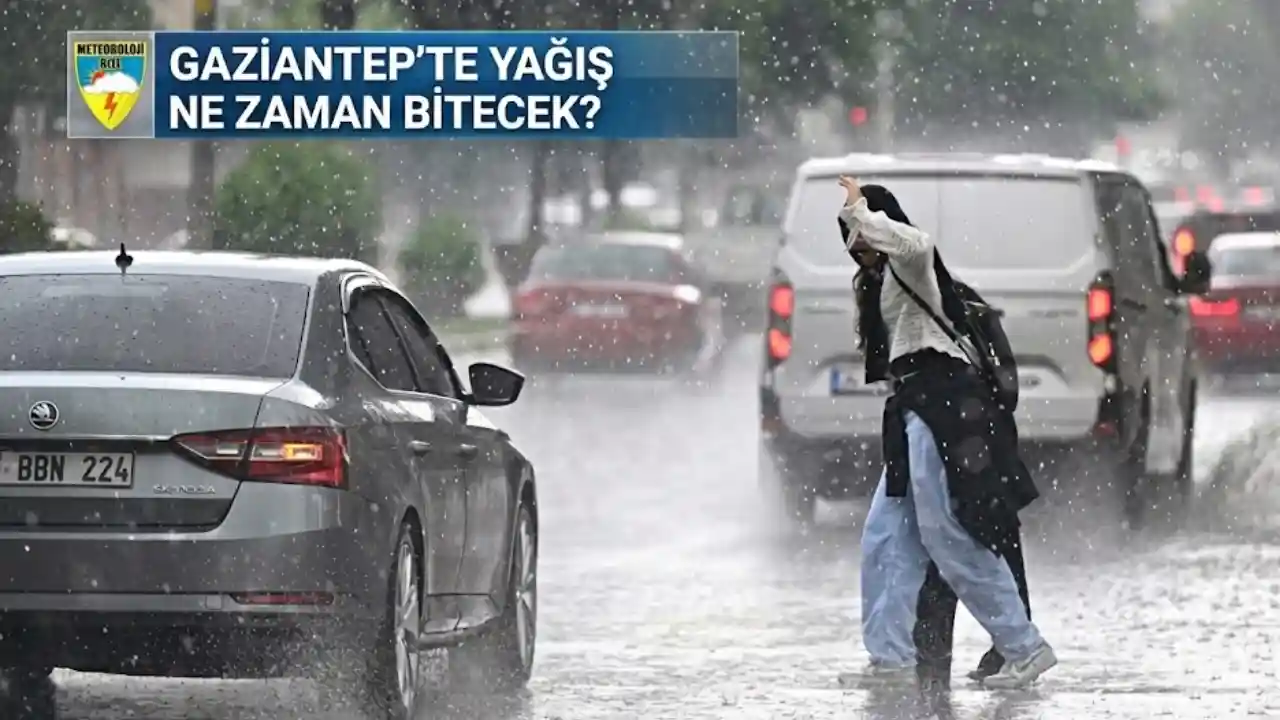 Gaziantep'te gök gürültülü sağanak alarmı: Yağışlar kaç gün sürecek?
