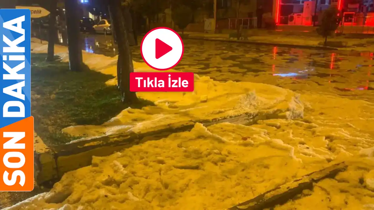 Gaziantep'i "Süper Hücre" Vurdu: Dolu, Hortum ve Şiddetli Rüzgâr Geceyi Felç Etti