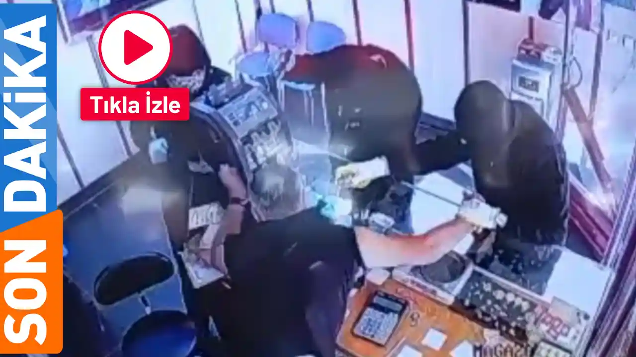 Gaziantep’te 5,6 milyon TL'lik kuyumcu soygunu: O anlar kamerada