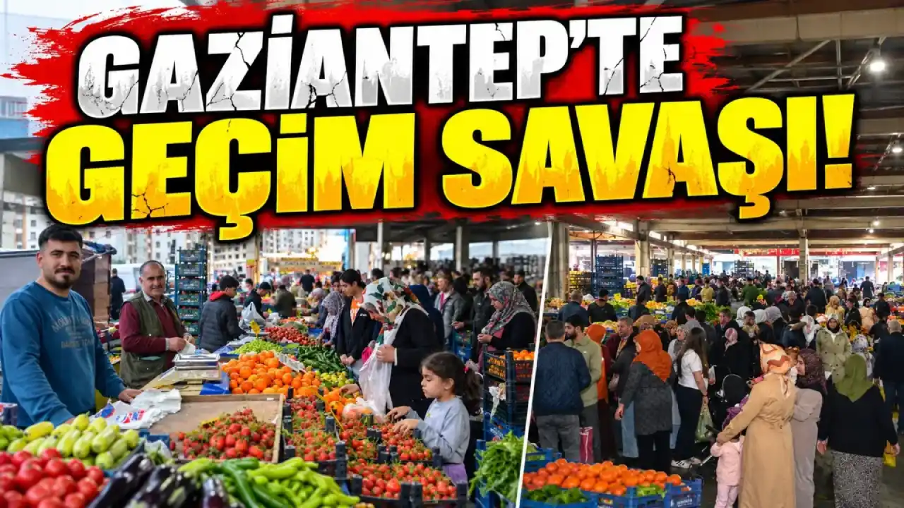 Mutfaktaki Yangınına Komşu Dayanışması: Gaziantepliler Sabahın Köründe Hal Yollarına Düştü!