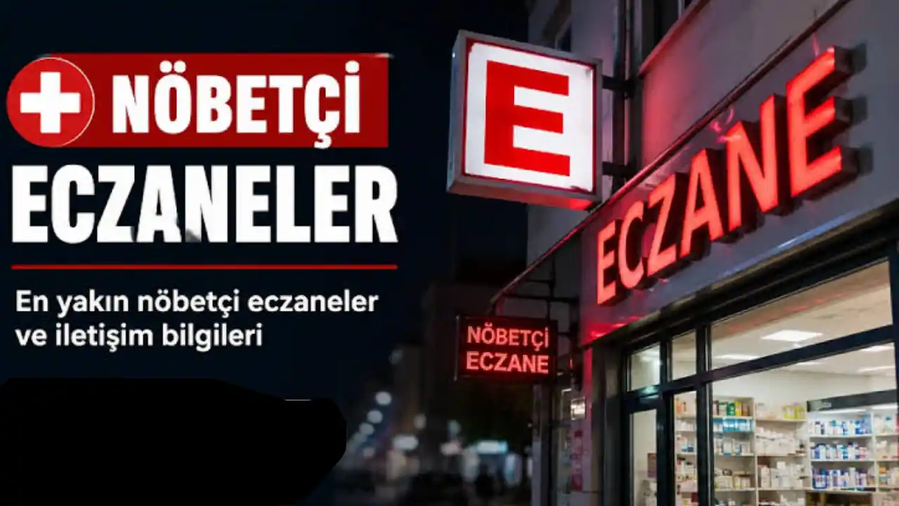 Gaziantep Nöbetçi Eczaneler 25 Ekim 2026 Pazar Listesi ve Adresleri