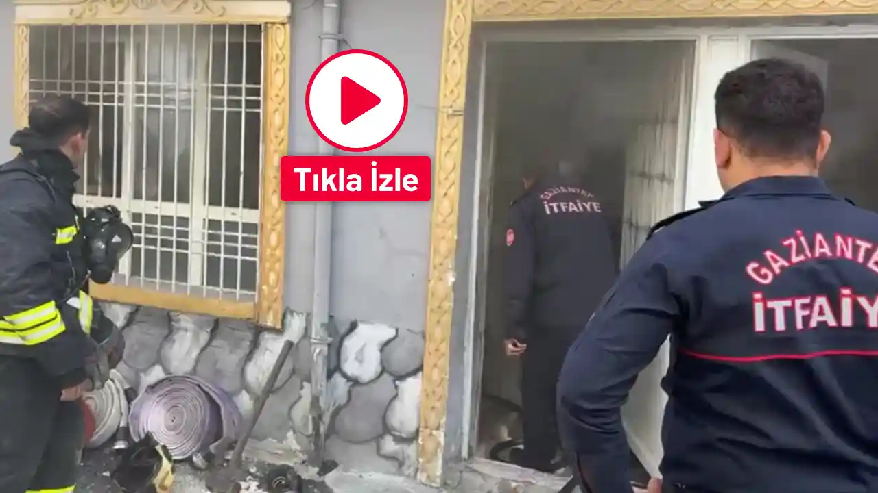Gaziantep'te Çocukların Evde Ateşle Oyunu Kabusa Döndü