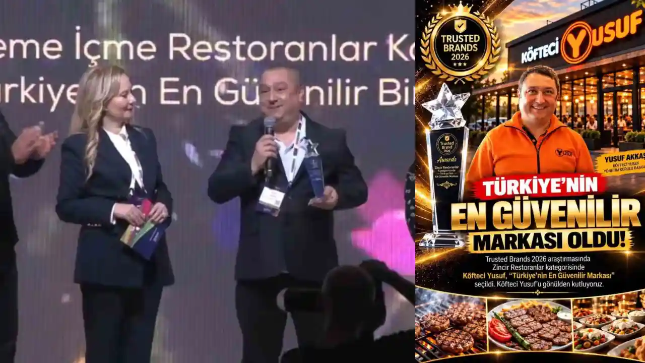 Türkiye’nin en güvenilir restoran markası Köfteci Yusuf oldu