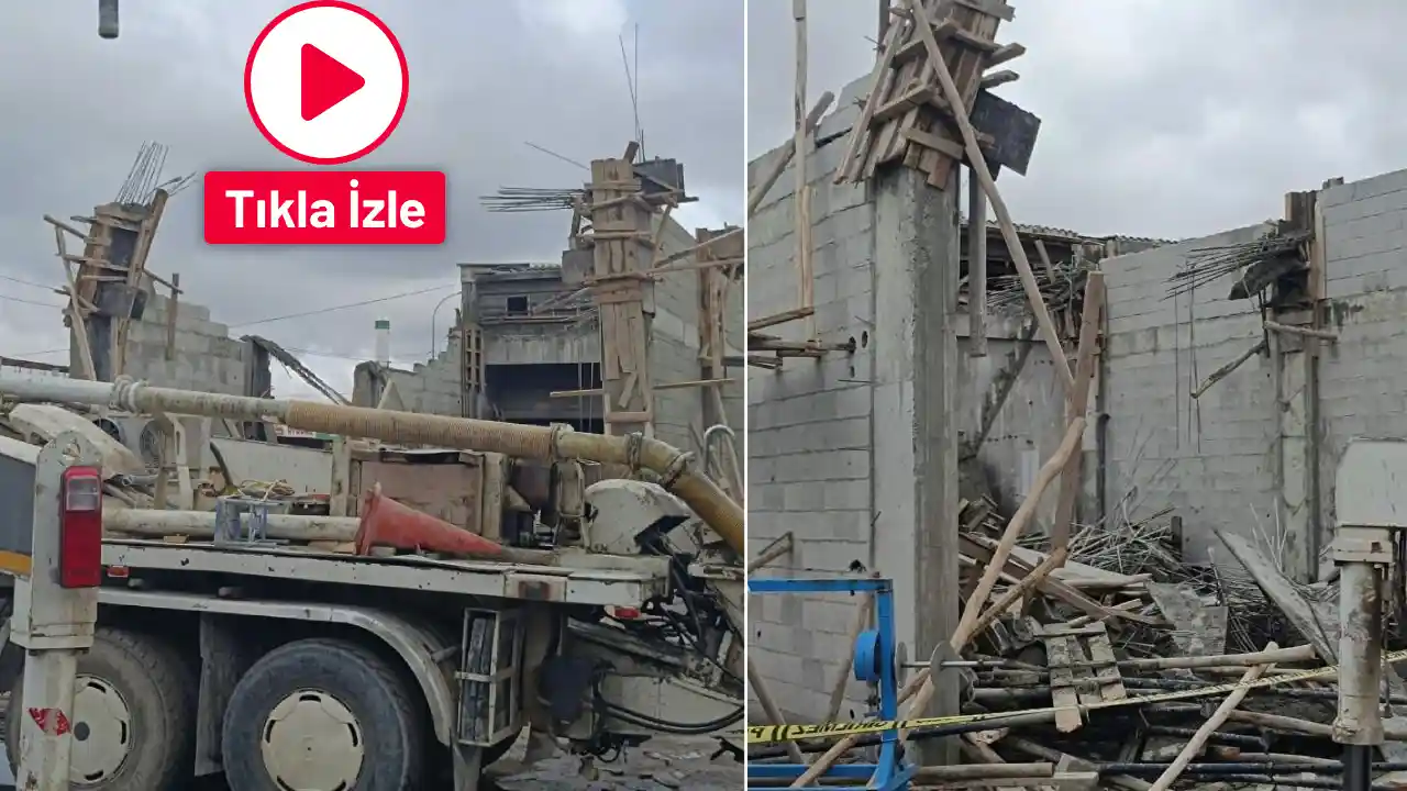 Sanayi Sitesi'nde İnşaat Faciası: 3 yaralı
