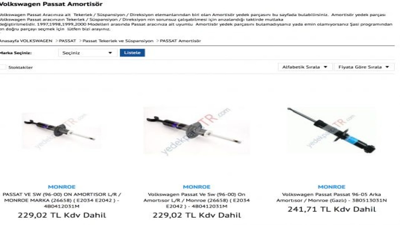 Her İhtiyacınız Olduğunda Sizi Ayrıcalıklı Kılacak Yedek Parça İşlemleri