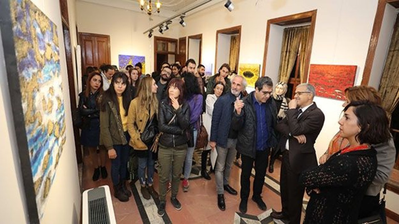 GAÜN’de iki öğretim üyesi sergi açtı