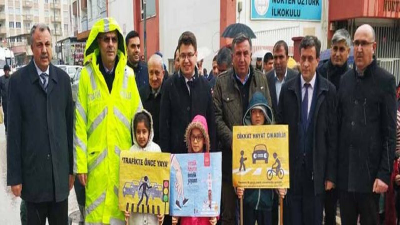 Nurdağı'nda ''Öncelik Hayatın Öncelik Yayanın" uygulaması