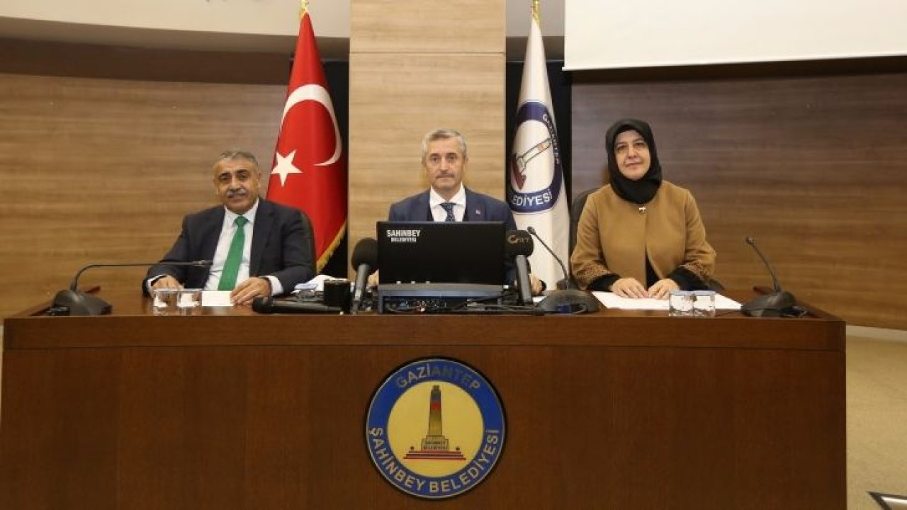 Şahinbey meclisi toplandı