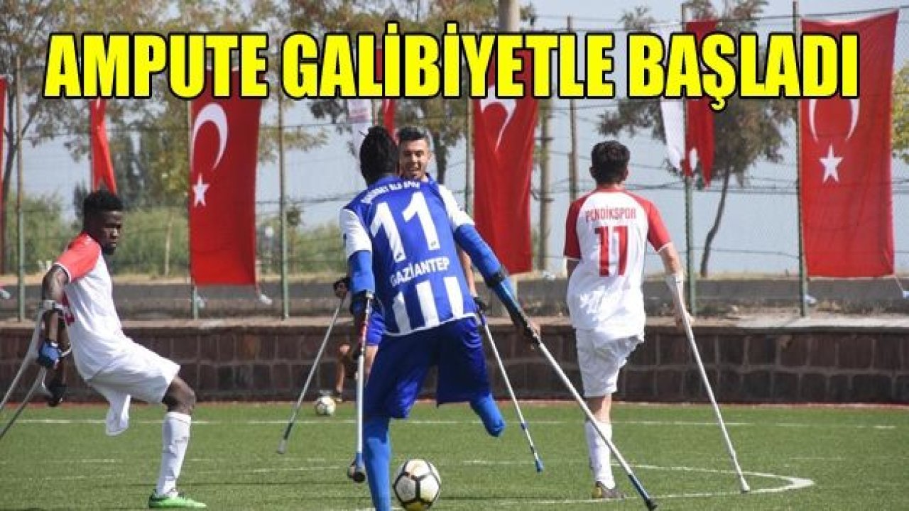 Şahinbey Ampute galibiyetle başladı
