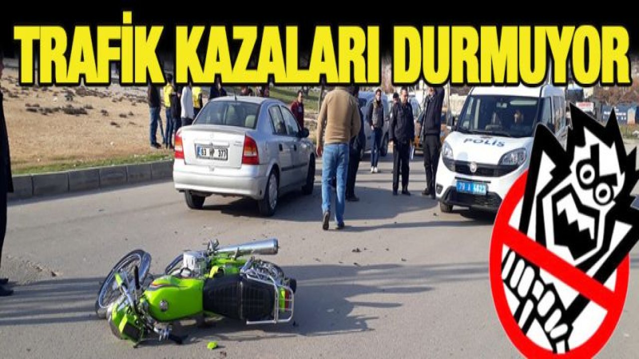Yine trafik kazası...