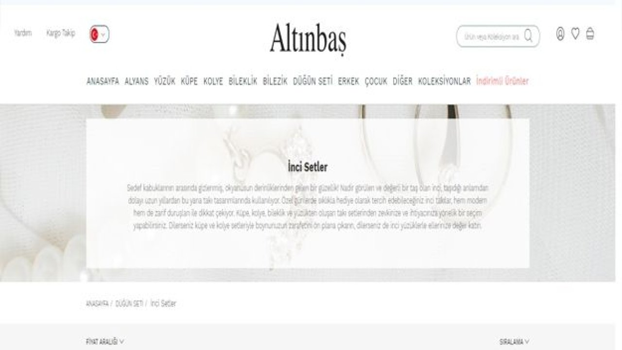 Yeni Sezon İnci Setleri Gördünüz mü?