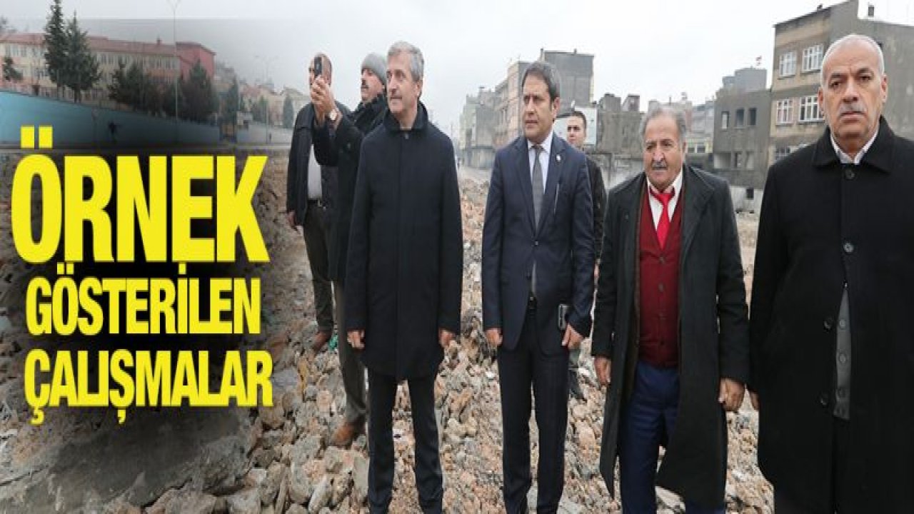BAŞKAN TAHMAZOĞLU 'TÜRKİYE'YE ÖRNEK ÇALIŞMALAR'