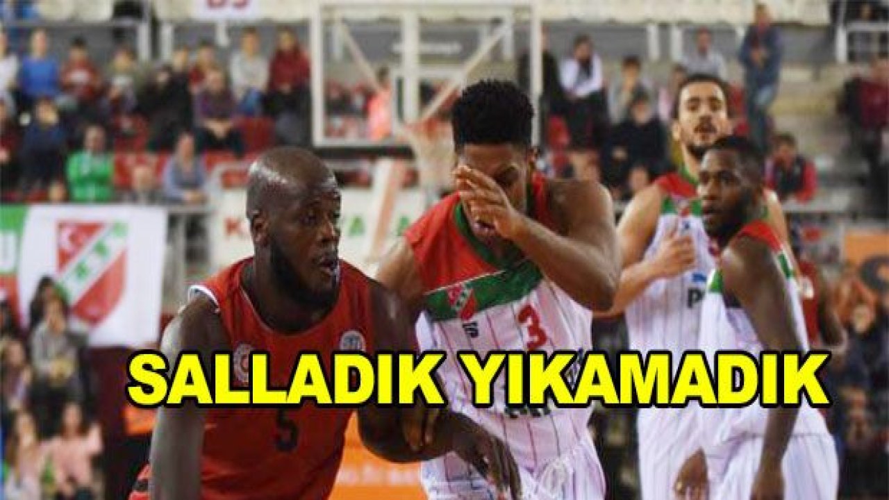 Gaziantep Basketbol, Karşıyaka'yı salladı ama yıkamadı