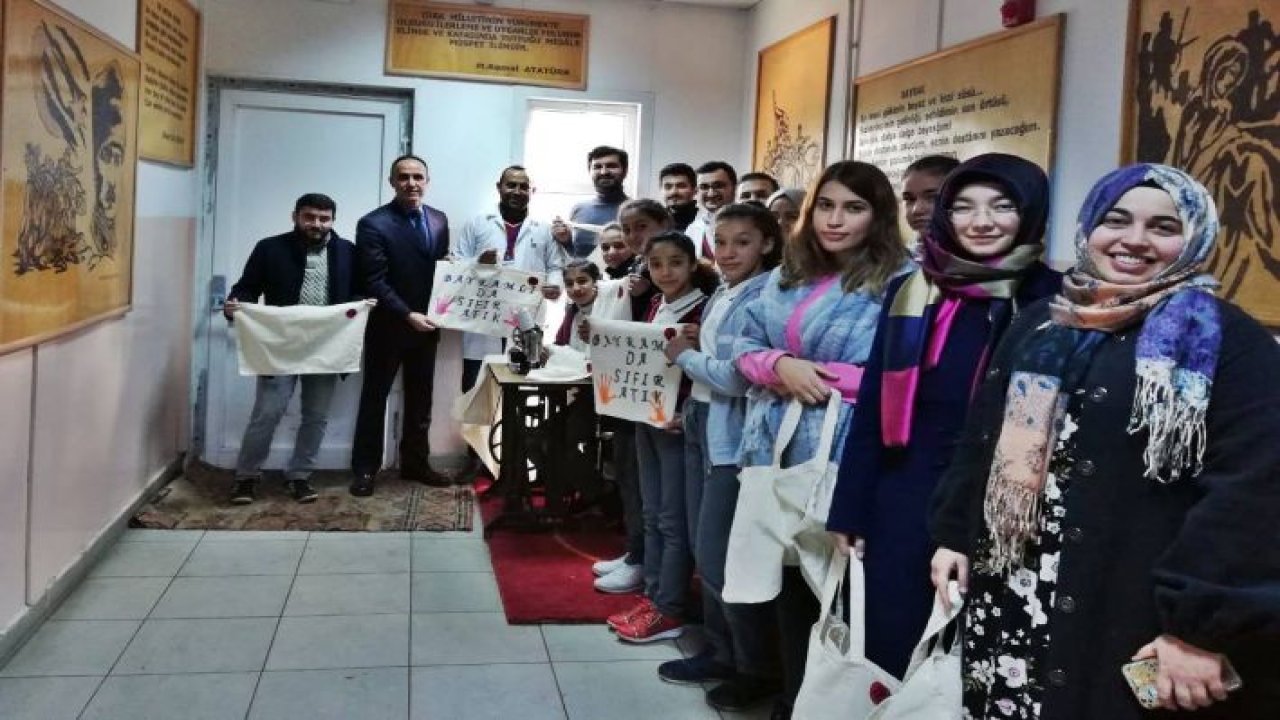 BAYRAMLI'DA SIFIR ATIK