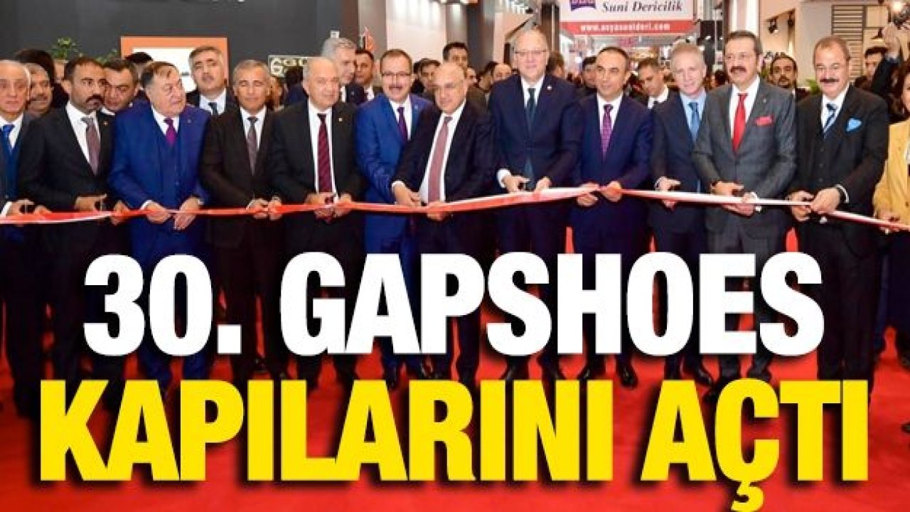30. GAPSHOES kapılarını açtı