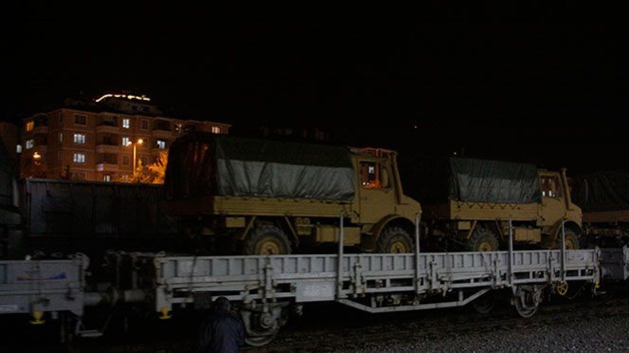 Sınıra askeri sevkiyat!!