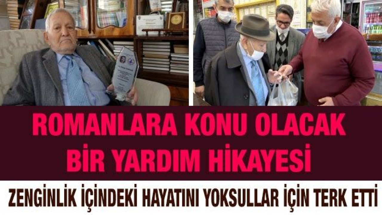 Romanlara konu olacak bir yardım hikayesi