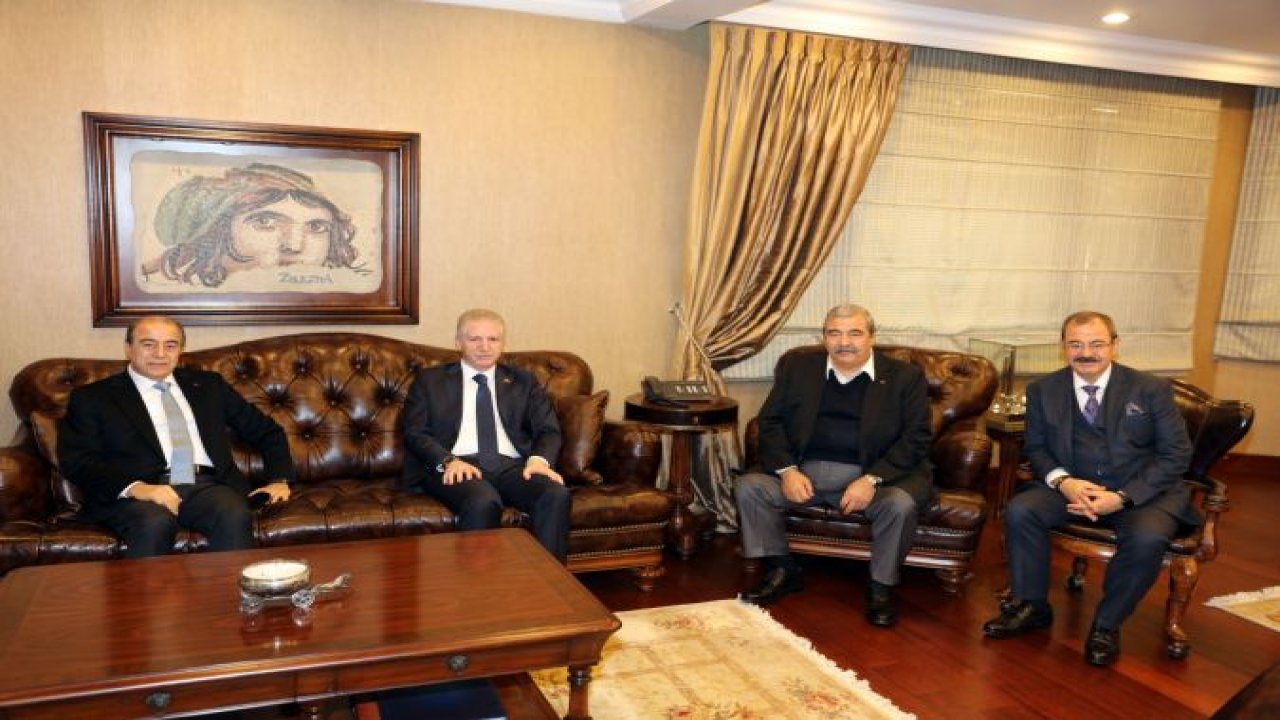 VALİ DAVUT GÜL'DEN SANKO'YA İADEYİ ZİYARET