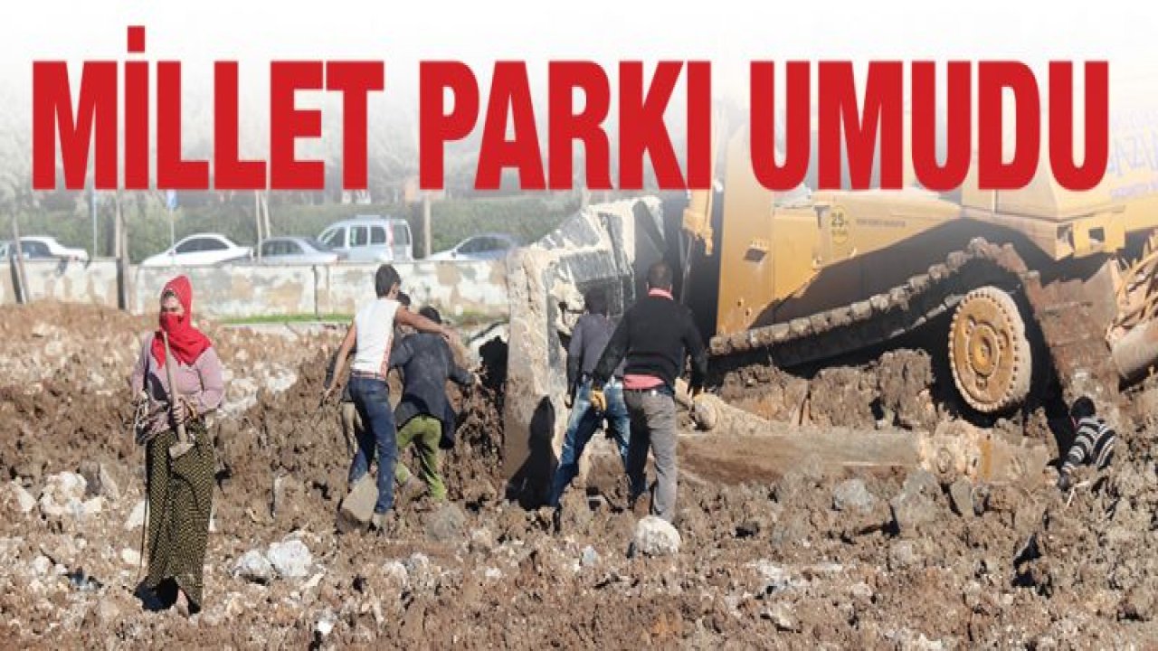 Millet parkı için yıkılan şehir stadı hurdacıların umudu oldu