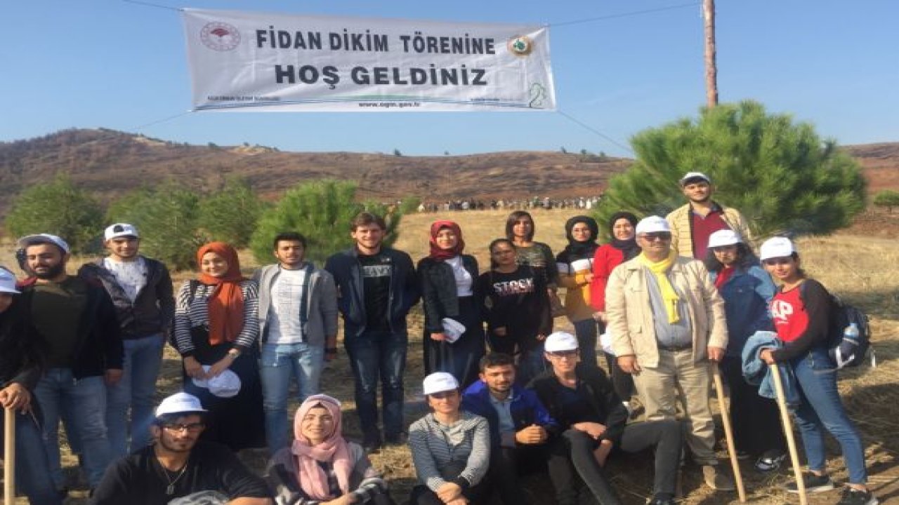 GAÜN’den Geleceğe Nefes Kampanyası’na 411 fidan daha