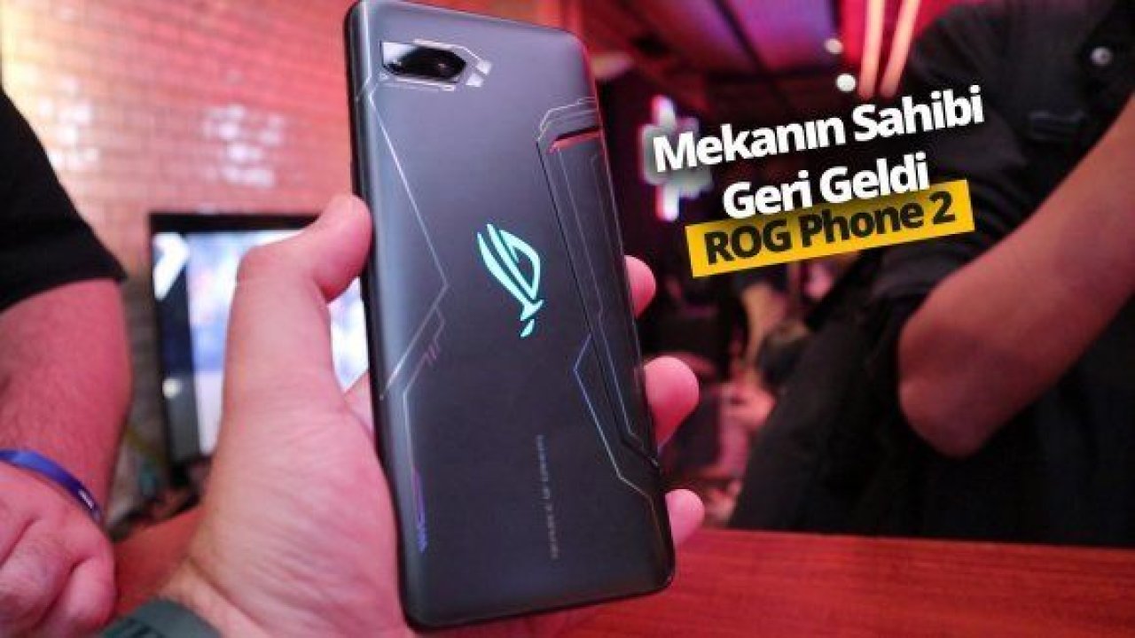Oyuncu telefonu Asus ROG Phone 2 ön inceleme!