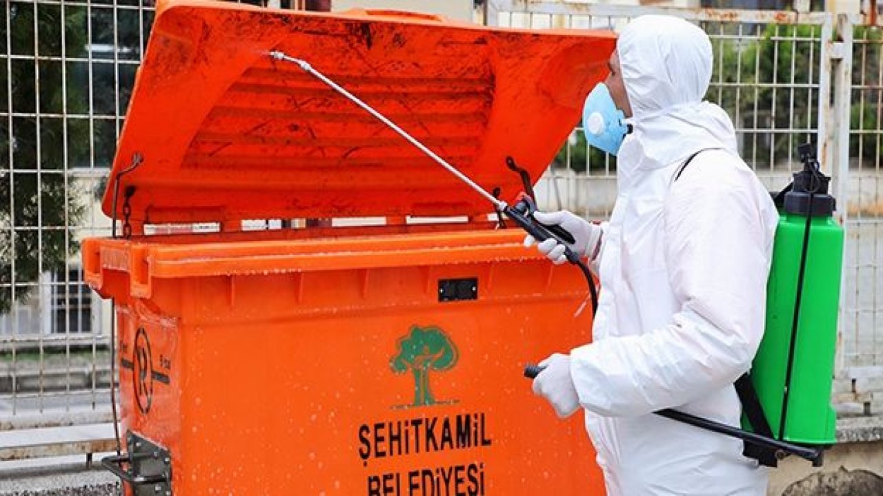 ŞEHİTKAMİL'DEN CORONAVİRÜS TEDBİRİ