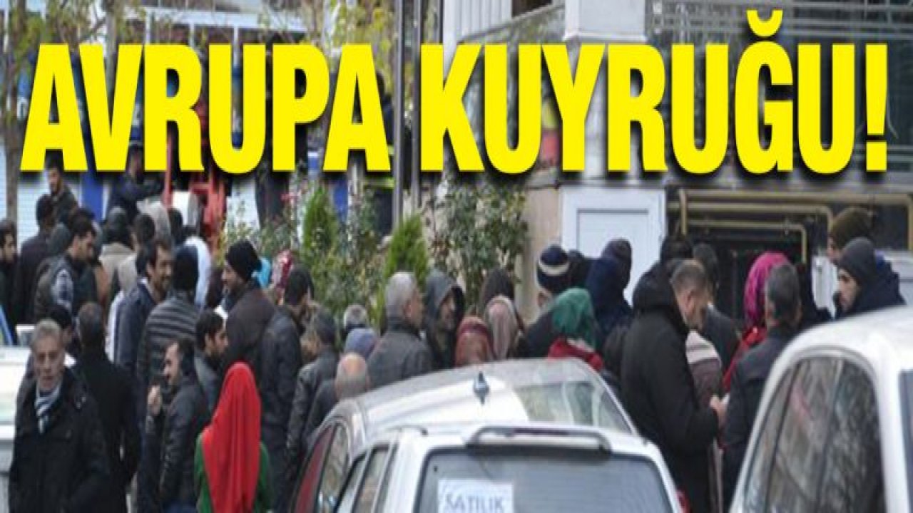 Avrupa'ya gidiş mülakatına Suriyelilerden yoğun ilgi