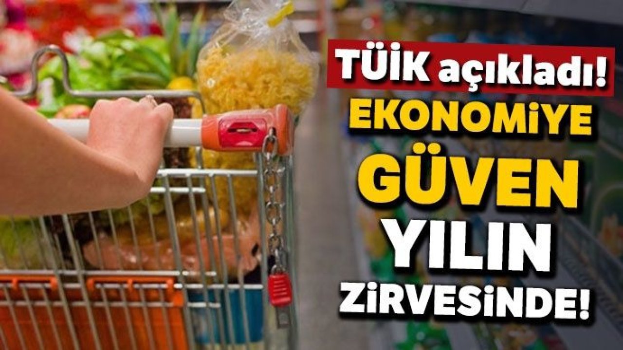 Ekonomik güven endeksi arttı