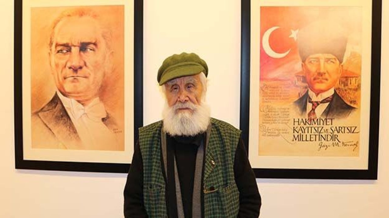 ETEM ÇALIŞKAN'IN "ATATÜRK PORTRELERİ" SERGİSİ