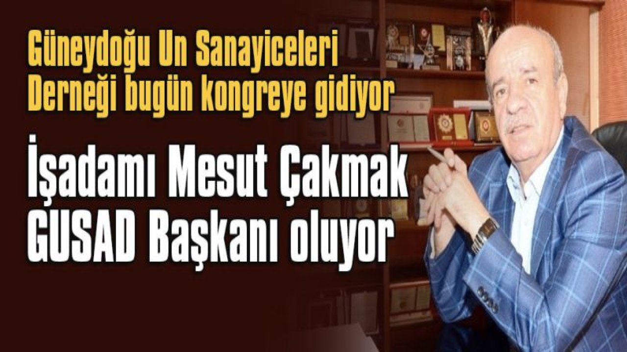 İşadamı Mesut Çakmak GUSAD Başkanı oluyor