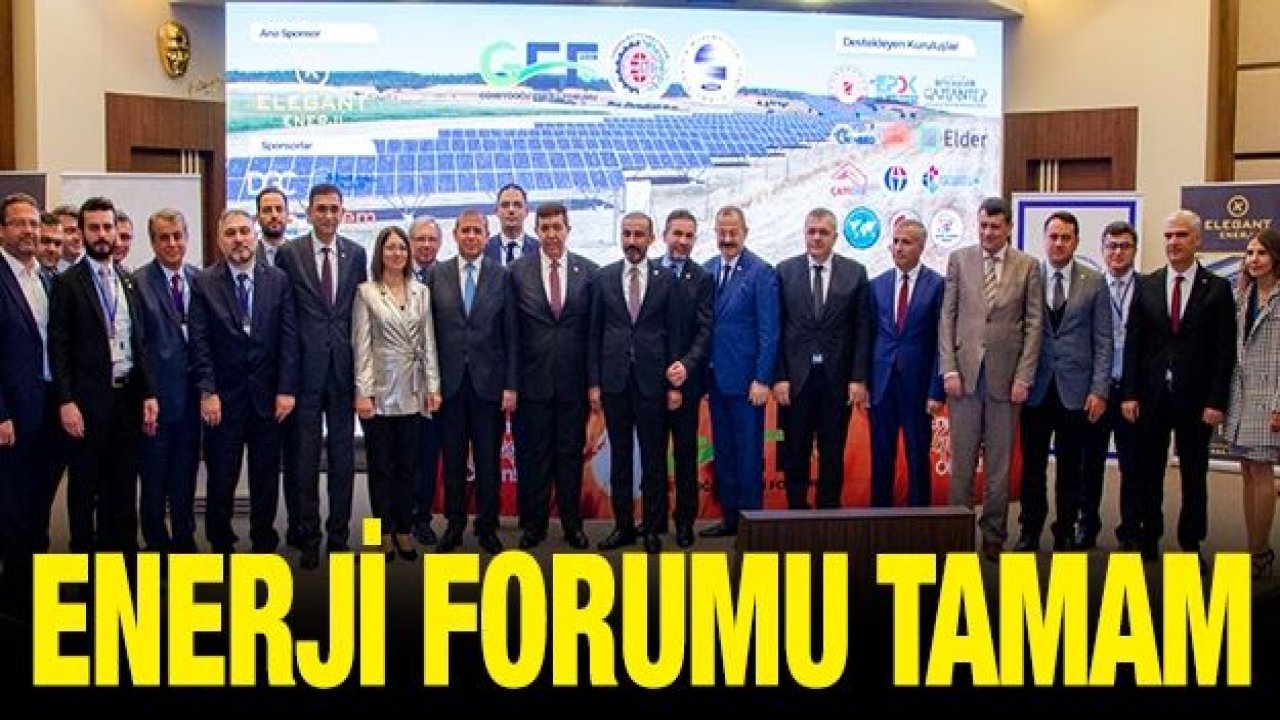 GÜNEŞ ENERJİSİ HER YÖNÜYLE GÜNEYDOĞU ENERJİ FORUMUNDA KONUŞULDU