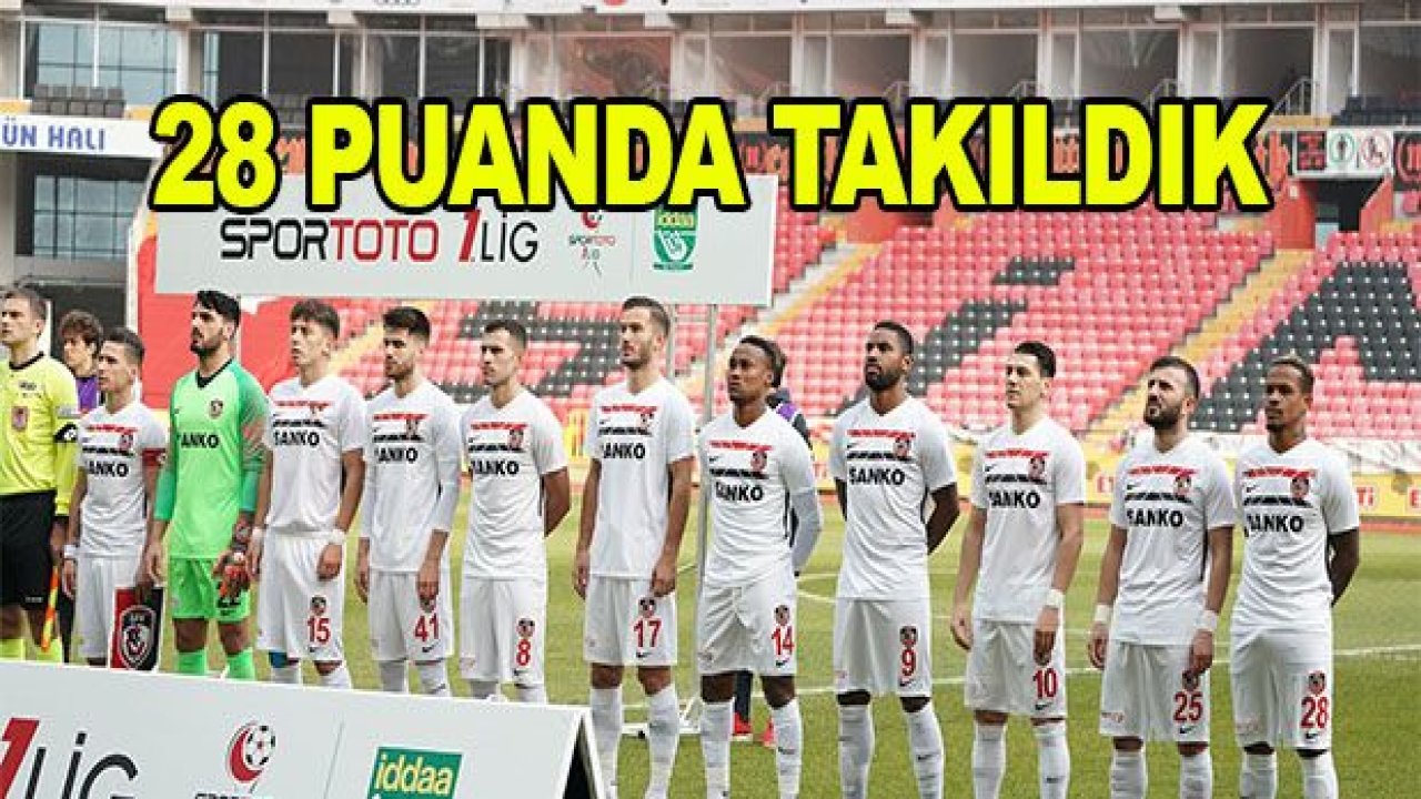 Gazişehir 28'te kaldı