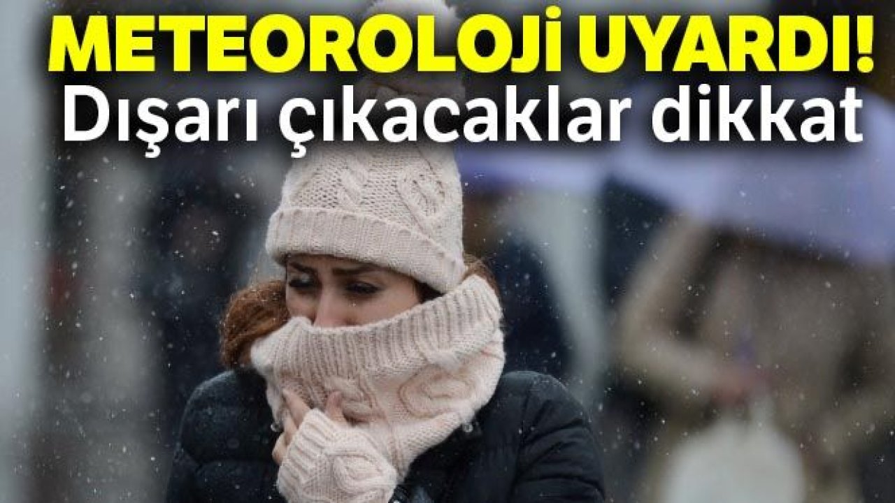 Meteoroloji'den yağış uyarısı |14 Ocak yurtta hava durumu...