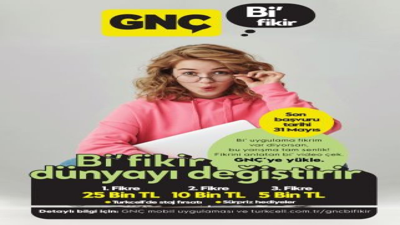 GNÇ uygulamasından gençlere büyük fırsat