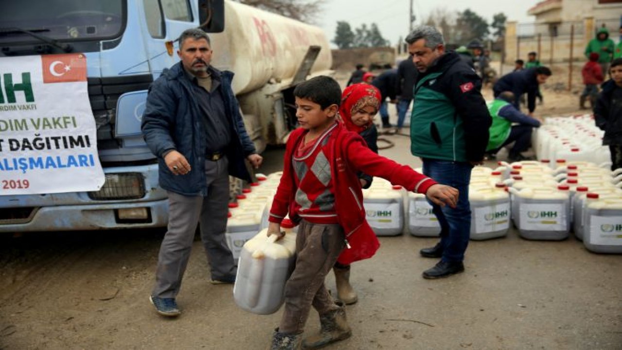 Savaşın çocukları üşümesin kampanyası