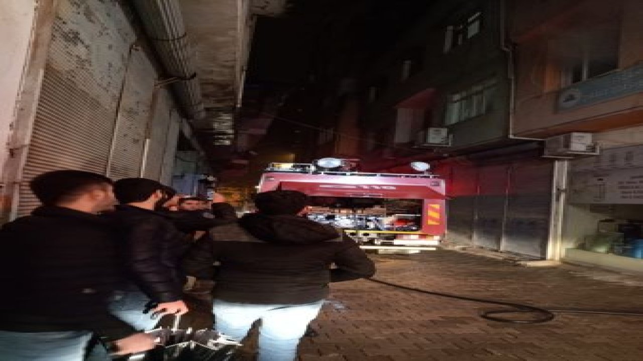 İslahiye Ziraat Odası'nda yangın