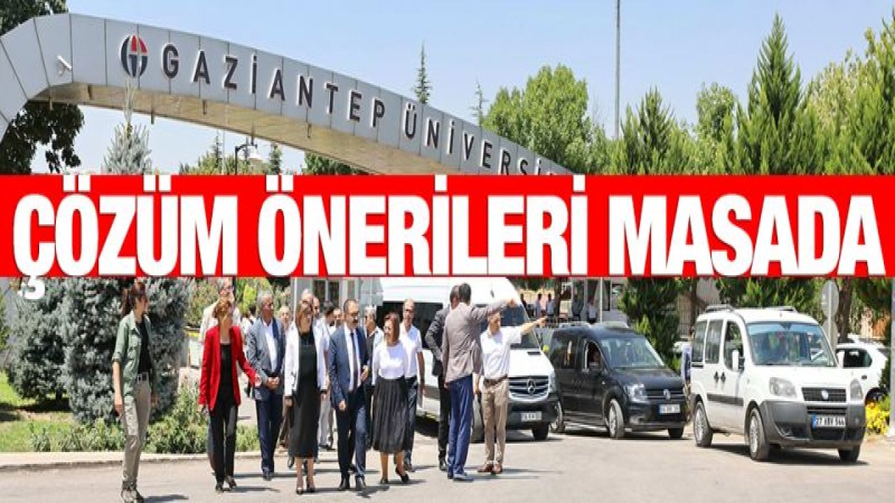 GAÜN'de trafik sıkışmasına çözüm toplantısı