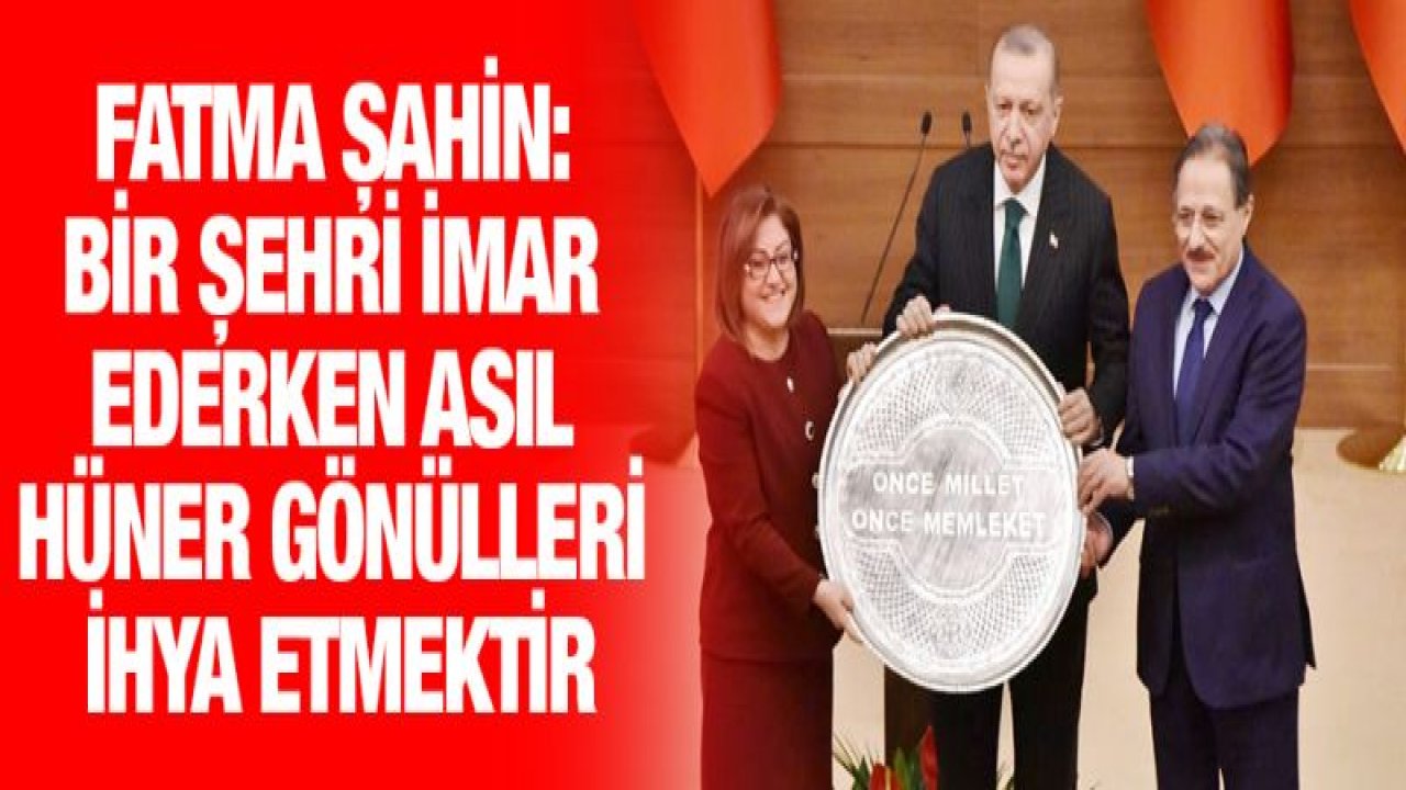 ŞAHİN, CUMHURBAŞKANLIĞI HÜKÜMET SİSTEMİNDE YEREL YÖNETİMLER SEMPOZYUMUNDA KONUŞTU