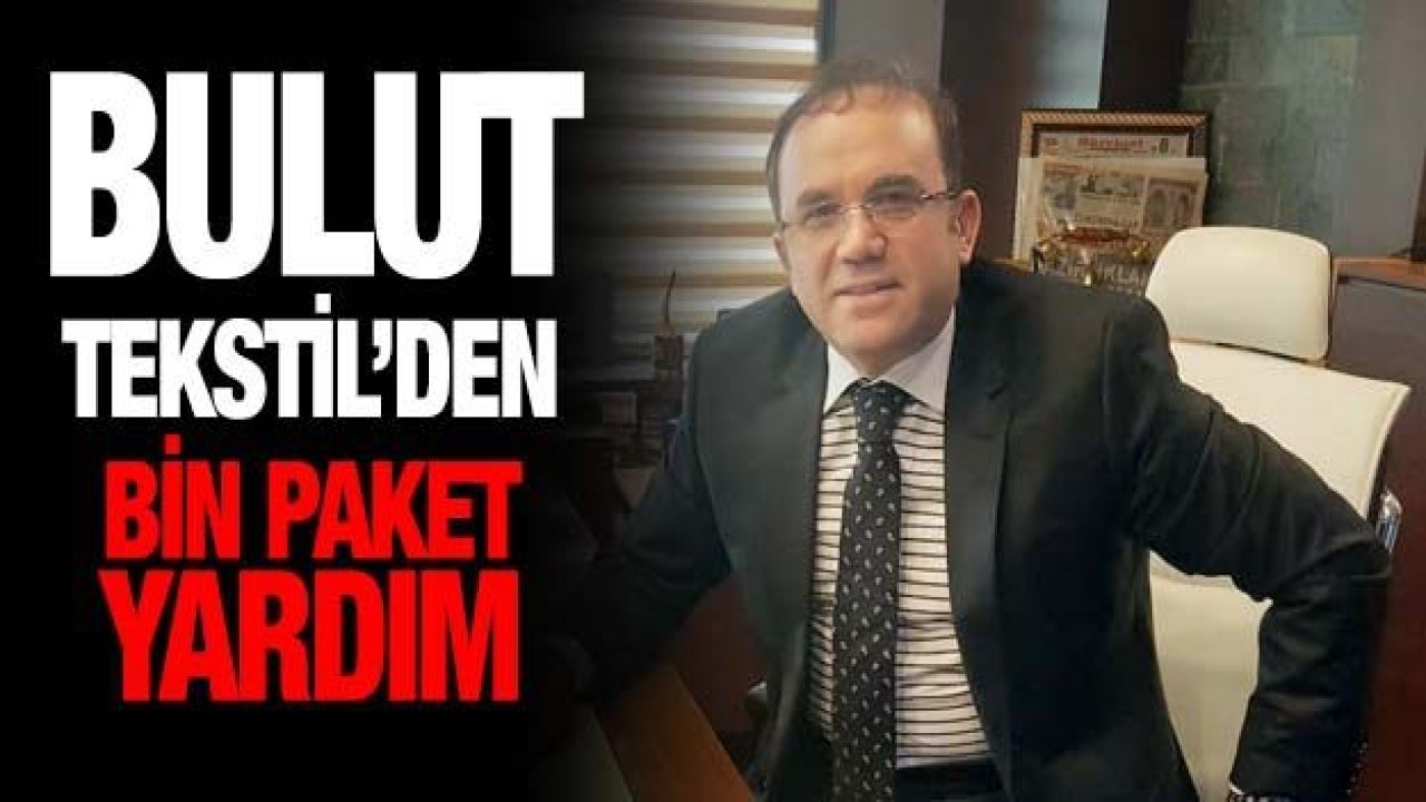Bulut Tekstil’den bin paket