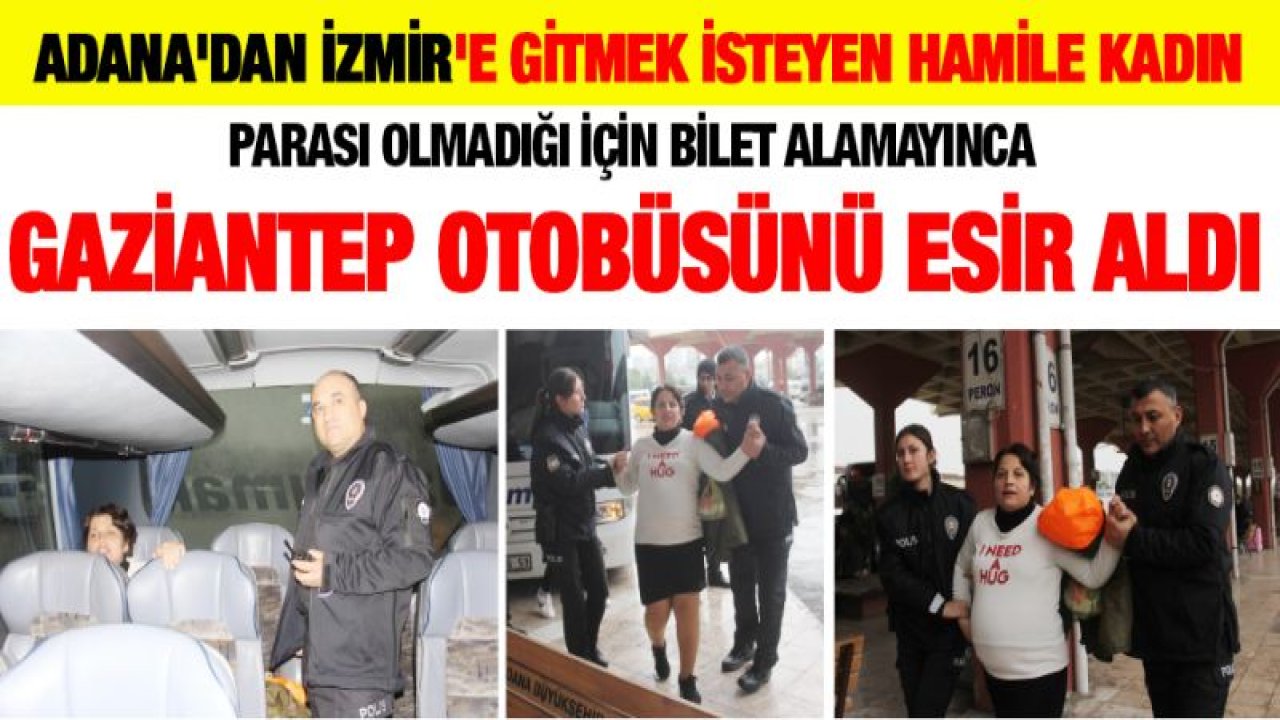 Bilet alamayınca otobüsü rehin aldı