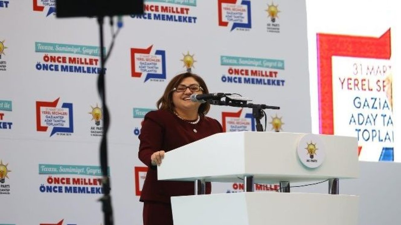 Büyükşehir Belediye Başkanı Fatma Şahin aday tanıtım programında konuştu