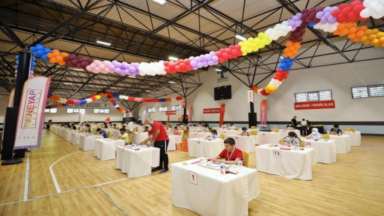 Bilim Şehitkamil'in adayları uygulama sınavına girdi